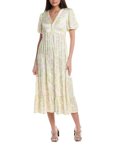 SALTWATER LUXE TIERED MAXI SHIRTDRESS