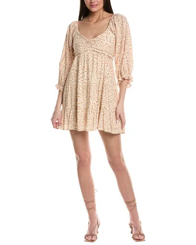 SALTWATER LUXE TIERED MINI DRESS