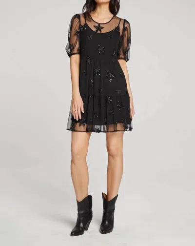 Saltwater Luxe Tyler Mini Dress In Black
