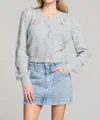 Saltwater Luxe Valeria Sweater In Heather Grey