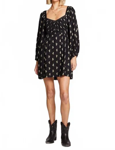 Saltwater Luxe Wallen Mini Dress In Black