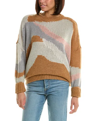 Saltwater Luxe Wool & Mohair-blend Sweater In Brown