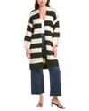 Saltwater Luxe Wool-blend Cardigan In White