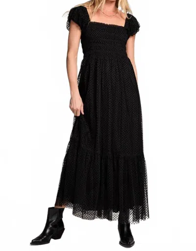 Saltwater Luxe Yarah Maxi Dress In Black