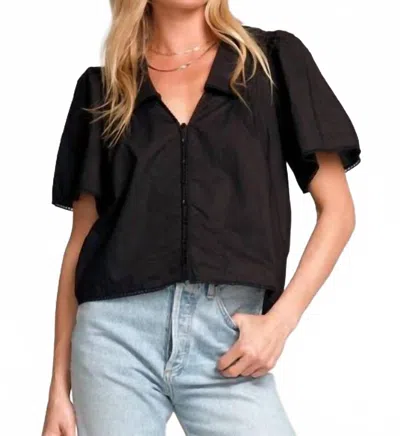 Saltwater Luxe Zaylah Top In Black
