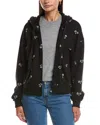 Saltwater Luxe Zip-up Hoodie In Black