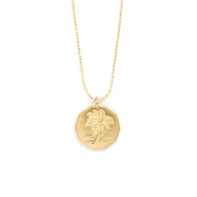 Salty Cali Women's Gold Cocos Coin ~ Salty Pendants