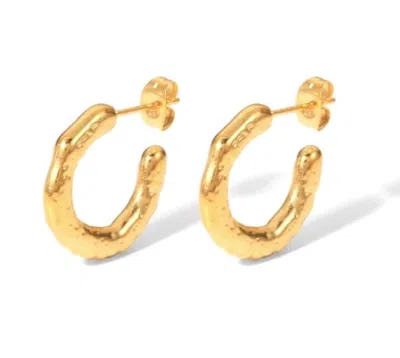 Salty Cali Women's Gold Stones Earring ~ Salty Babes
