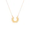 Salty Cali Women's Gold Sunrise Necklace ~ Salty Babes