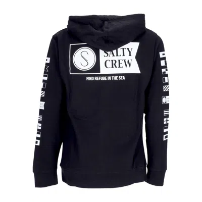 Salty Crew Alpha Fleece Black Men's Hoodie