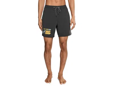 Salty Crew Bait Shop Volley In Black