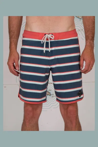 Salty Crew Beach Break Boardies In Oxford In Red