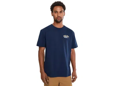 Salty Crew Bitmap Classic Short Sleeve Tee Men's T Shirt Navy: Sm In Blue