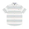 Salty Crew Cortes Woven Men's Short Sleeve Shirt Off White In White