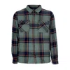 Salty Crew Dawn Patrol Men's Padded Shirt Shacket Green In Green
