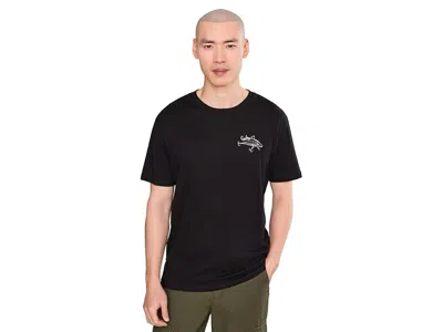 Salty Crew Decoy Short Sleeve T-shirts Men's T Shirt Black: Sm, Cotton
