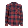 Salty Crew First Light Men's Long Sleeve Shirt Flannel Navy In Multi