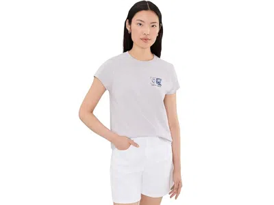 Salty Crew Flagship Fill Modern Tee Women's Clothing Lilac Fog: Xl In Gray