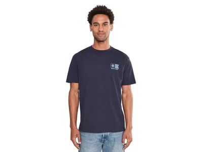 Salty Crew Flagship Short Sleeve T-shirts Men's T Shirt Navy: 2xl, Cotton In Blue