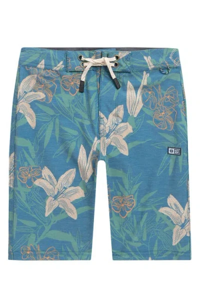 Salty Crew Kids' Crew Board Shorts In Blue