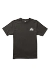 Salty Crew Kids' Day Charter Cotton Graphic T-shirt In Black