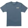 Salty Crew Kids' Essential Cotton Graphic T-shirt In Gray
