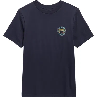 Salty Crew Kids' Jimmy Short Sleeve Graphic T-shirt In Black