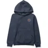 Salty Crew Kids' Tentacles Cotton Blend Hoodie In Blue