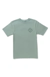 Salty Crew Kids' Tippet Cotton Graphic T-shirt In Mackerel