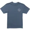 Salty Crew Kids' Tippet Cotton Graphic T-shirt In Slate