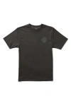 Salty Crew Kids' Tippet Fill Cotton Graphic T-shirt In Black