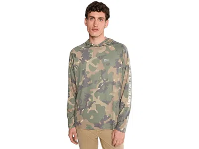 Salty Crew Mariner Lite Uv Hood In Green