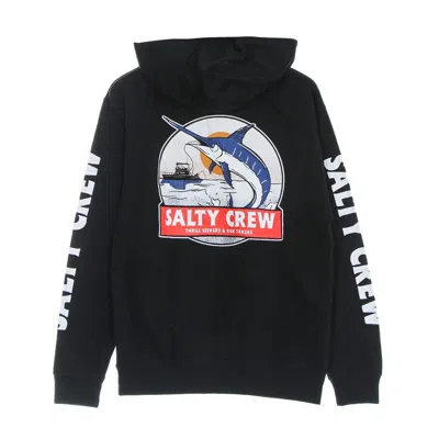 Salty Crew Men's Deep Drop Fleece Black Hoodie