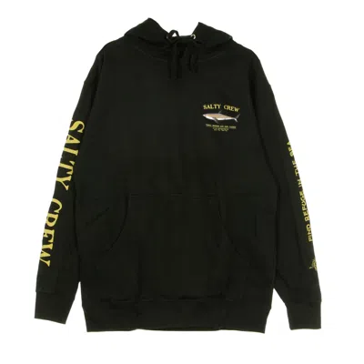 Salty Crew Men's Hoodie Bruce Hood Fleece Black