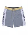 Salty Crew Men's Sidebar Boardshort In Iron In Blue