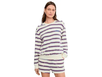 Salty Crew Night N Day Crew Women's Sweater Off-white: Sm In Multi