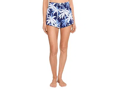 Salty Crew Palms Up Swim Short Women's Swimwear Bright Navy: Xs In Multi