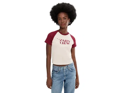 Salty Crew Sailor Delight Raglan T-shirts In Neutral