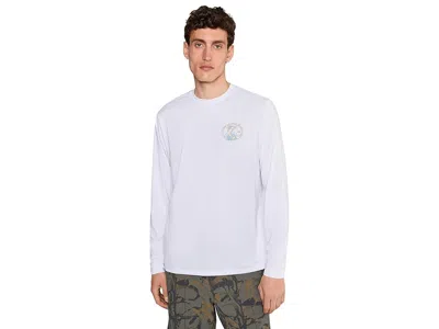 Salty Crew Shootout Long Sleeve Sunshirt In White