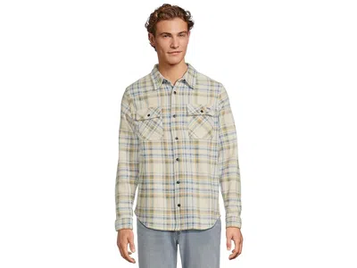 Salty Crew Swellter Polar Shirt In Brown