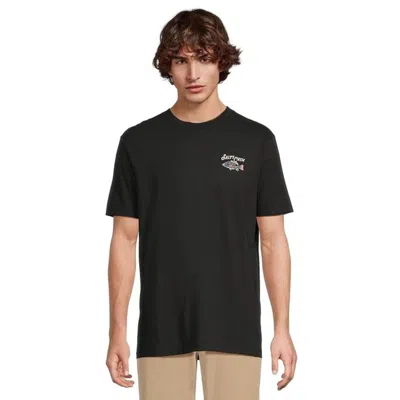 Salty Crew Tackle Shop T-shirt Mens Black 100% Cotton Short Sleeve Jdm2613