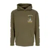 Salty Crew Tailed Fleece Army Men's Hoodie In Green