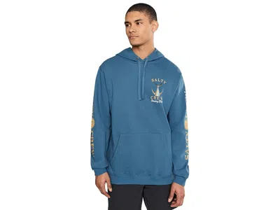 Salty Crew Tailed Hood Fleece In Blue