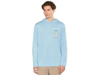 Salty Crew Tailed Hood Sunshirt In Blue