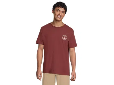 Salty Crew Tailgate Short Sleeve T-shirts In Burgundy