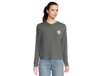 Salty Crew Tippet Fill Tech Hoodie In Gray