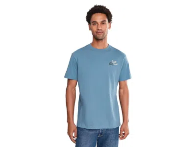 Salty Crew Truck Bed Short Sleeve T-shirts Men's T Shirt Slate: Sm In Blue