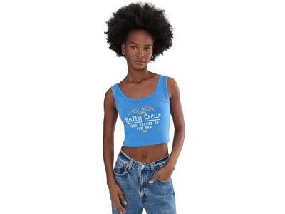 Salty Crew Unscripted Tank Top In Blue
