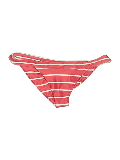 Pre-owned Salty Honey Swimsuit Bottoms In Red