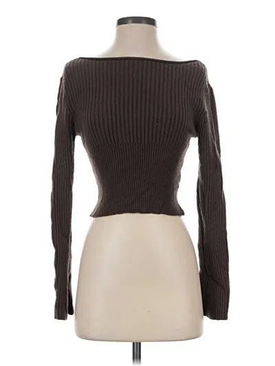 Pre-owned Salty Pullover Sweater In Brown